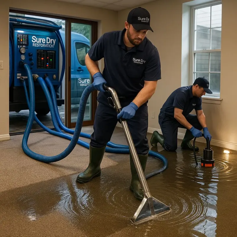 Water Extraction and Removal process in Milam, TX
